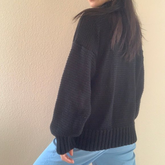 Vintage Esprit Sport Chunky Turtleneck Sweater - Picture 6 of 7